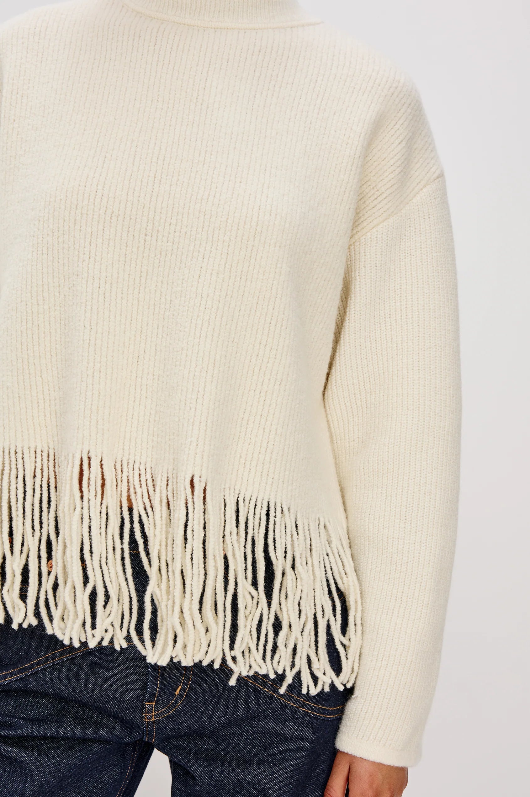 Rails Lise Soft Wool Sweater with Western Fringe | Shop Eleanor - Women's Winter Sweaters