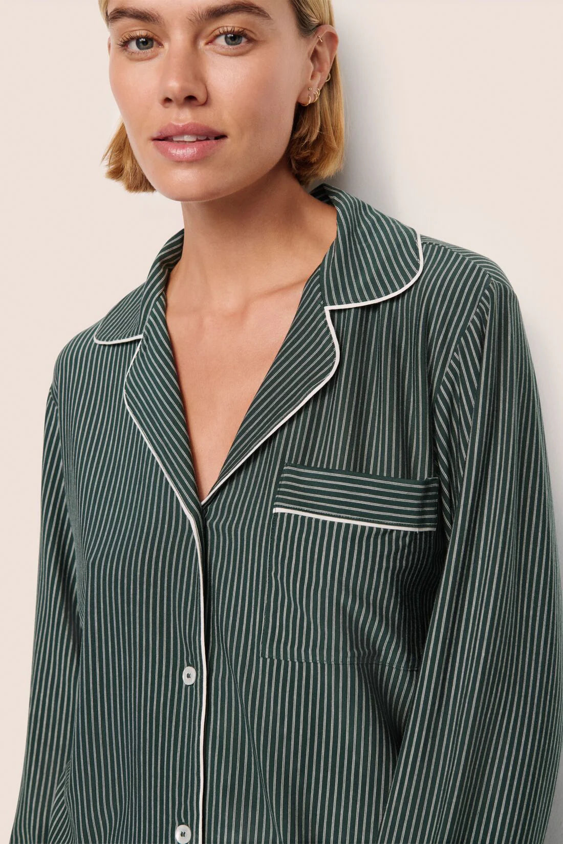 Green Striped Pajamas | Shop Eleanor