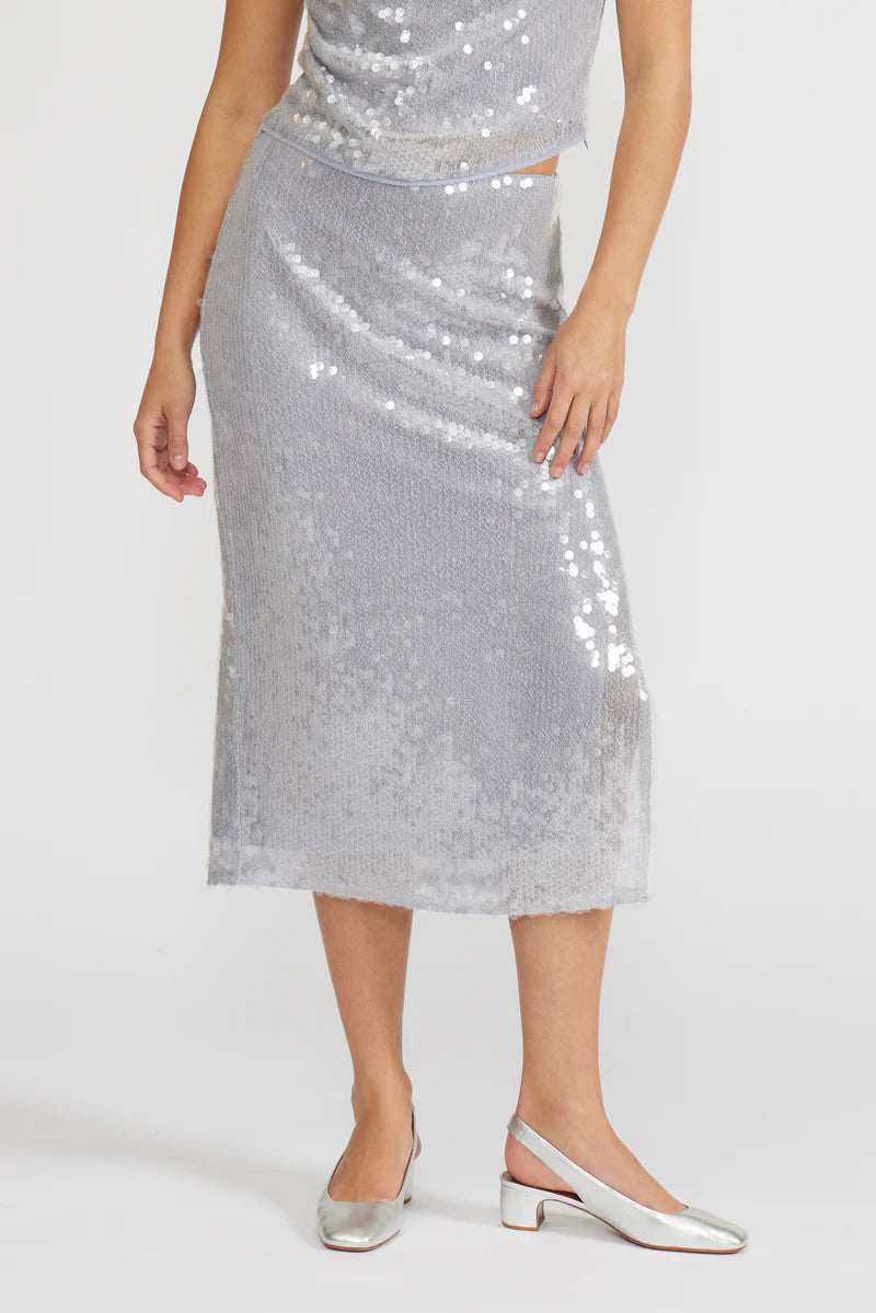 Katy Sequined Skirt