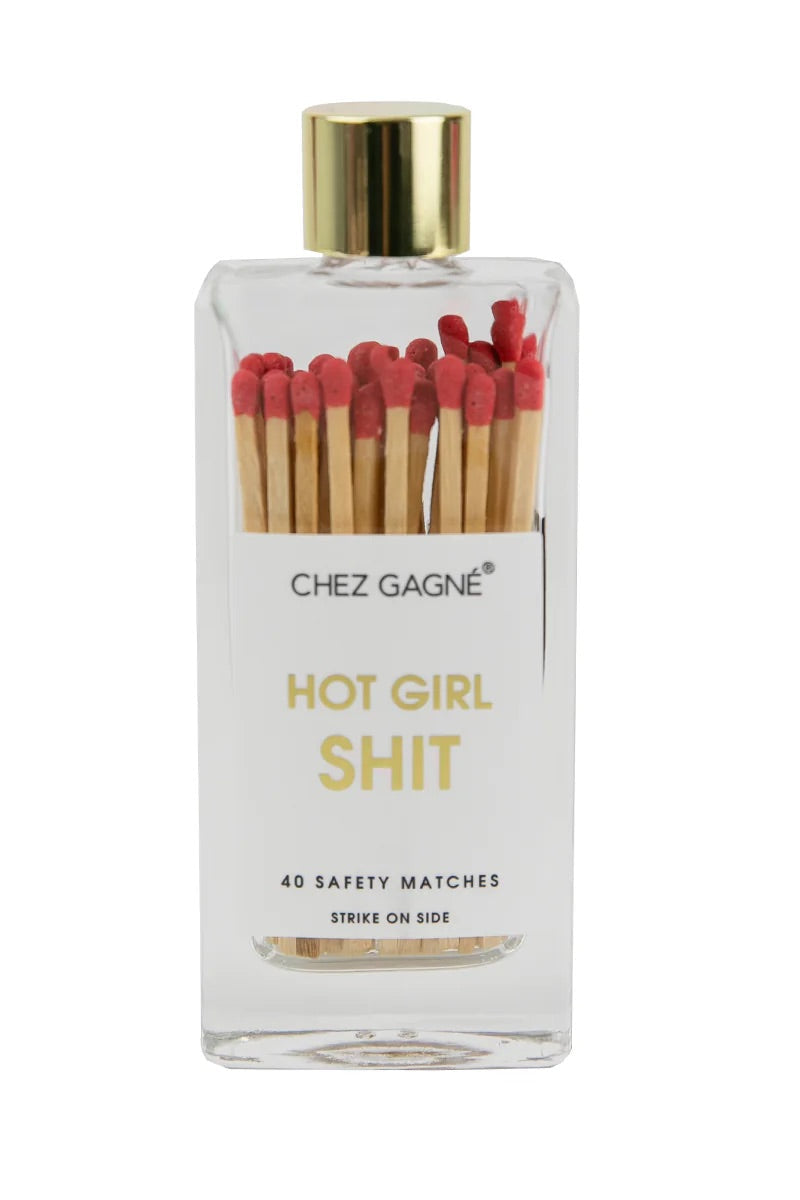 Chez Gagne Safety Matches "Hot Girl Shit" | Shop Eleanor