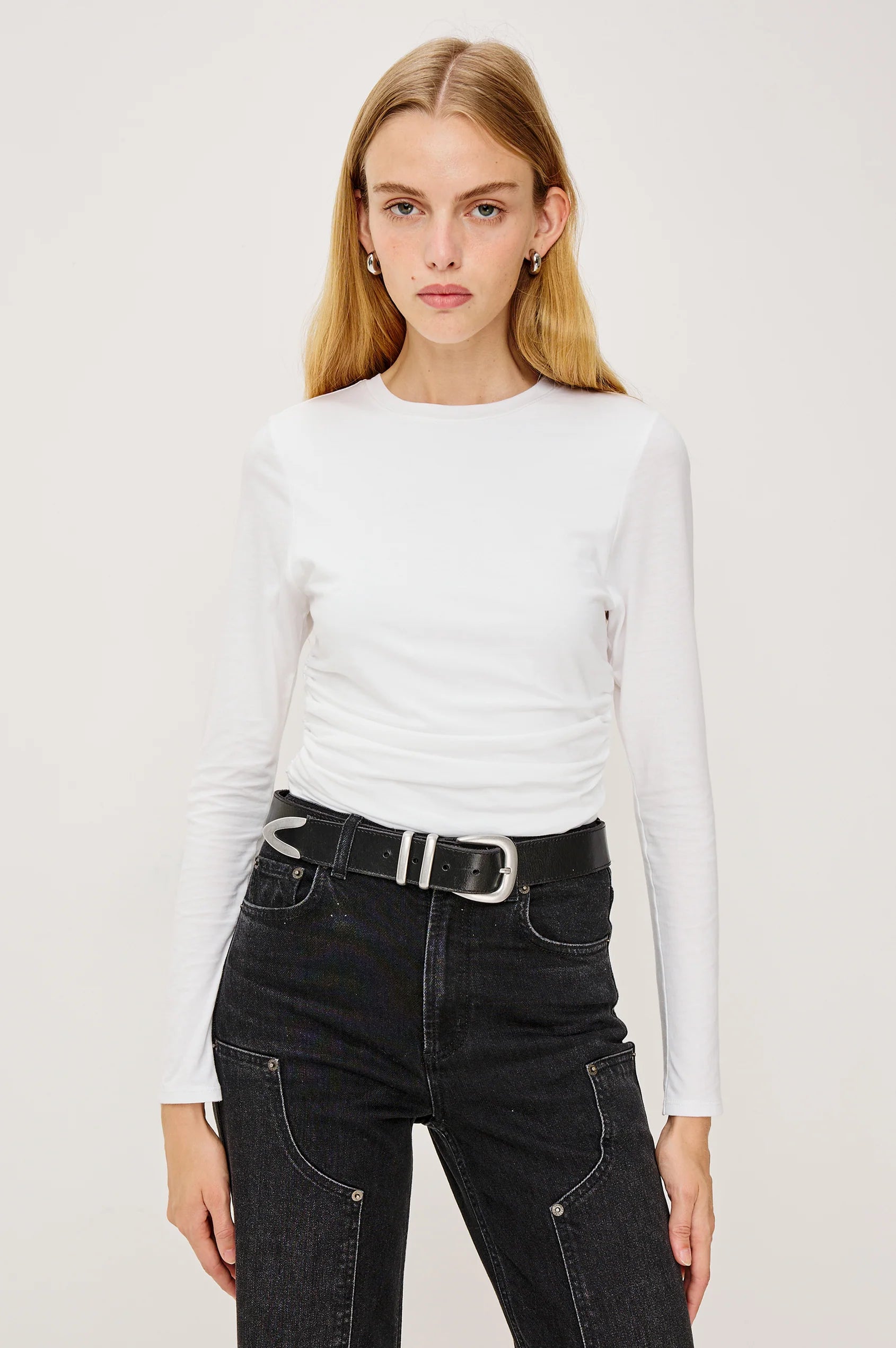 Rails Melle Top in White | Shop Eleanor - Women's Elevated Basics
