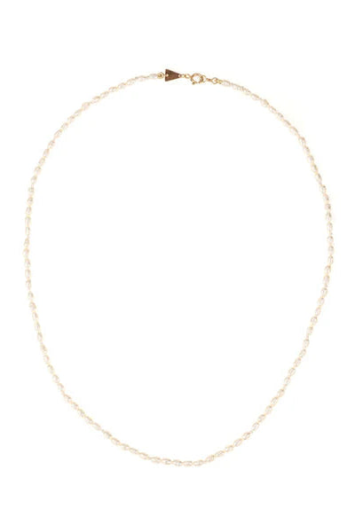 Adina Reyter Tiny Seed Pearl Necklace | Shop Eleanor