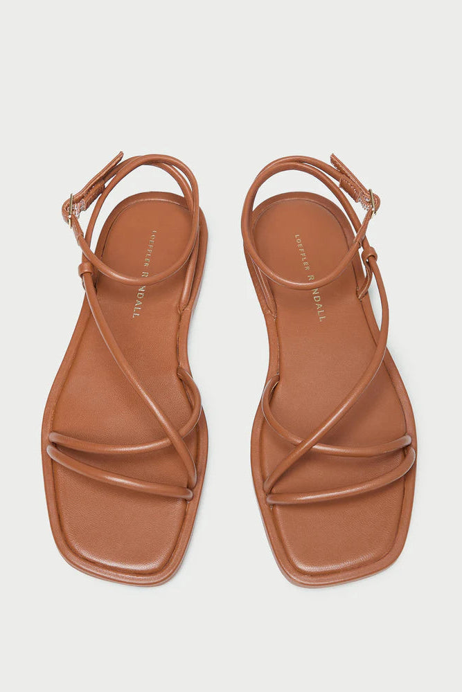 Loeffler Randal Noor Strappy Sandal in Timber | Shop Eleanor
