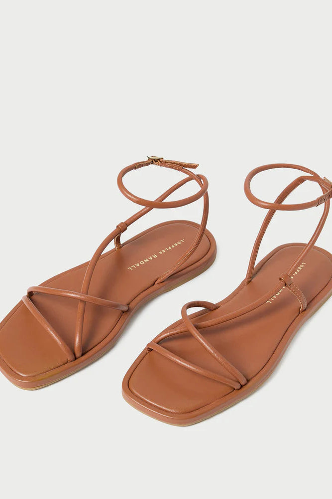 Loeffler Randal Noor Strappy Sandal in Timber | Shop Eleanor - Women's Luxury Summer Footwear