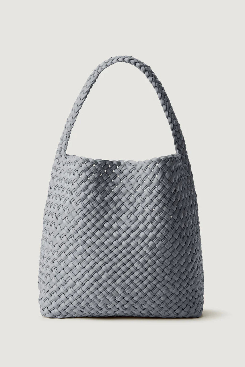 Naghedi Medium Hobo Double Weave Tote in Marina | Shop Eleanor