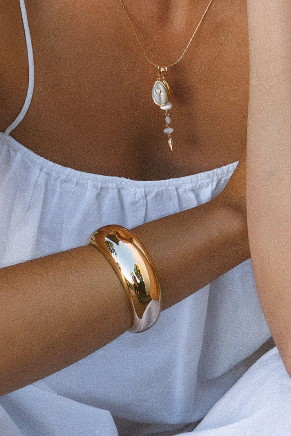 Thatch Oriana Cuff Bracelet in Gold | Shop Eleanor