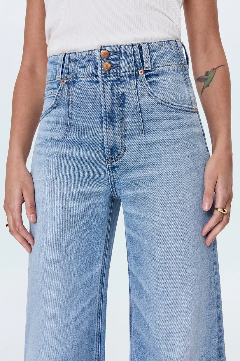 Pistola Lana High Rise Ultra Wide Leg Comfort Stretch Jeans | Shop Eleanor - Women's Casual Clothing Boutique
