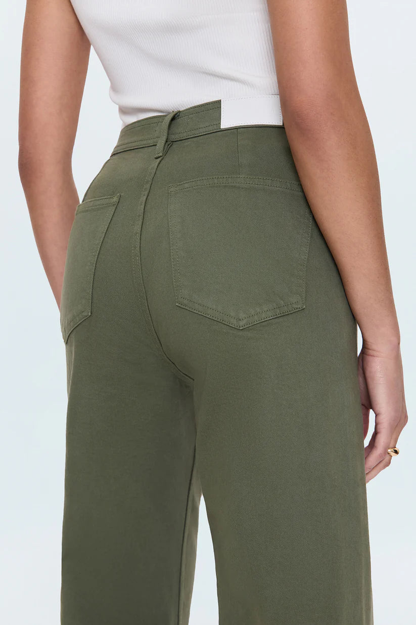 The Pistola Penny High Rise Wide Leg Jean in Meadow | Shop Eleanor