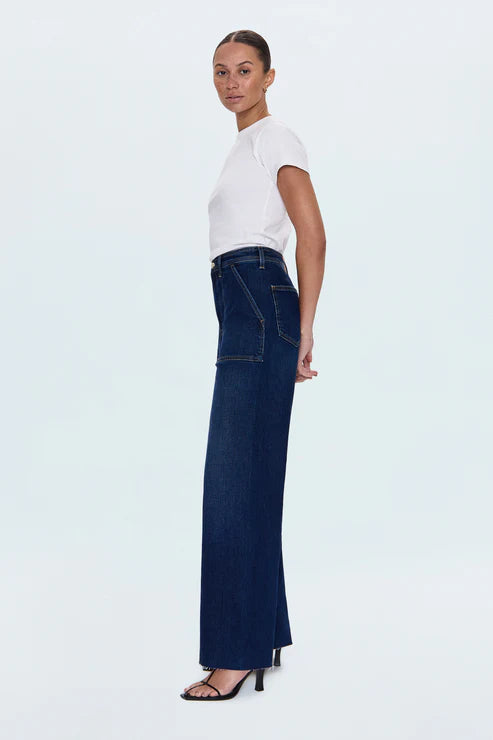 Pistola Penny Utility Denim Pants in Calluna | Shop Eleanor - Denim for the Colorado Woman