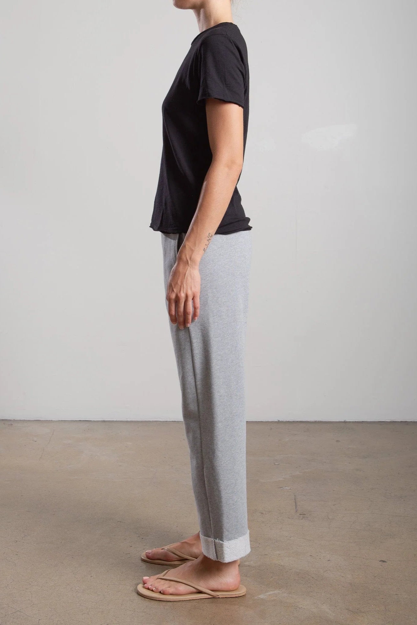 Pharaoh Leon Elevated Sweatpant in Heather French Terry | Shop Eleanor - Women's Colorado Casual Clothing in Louisville