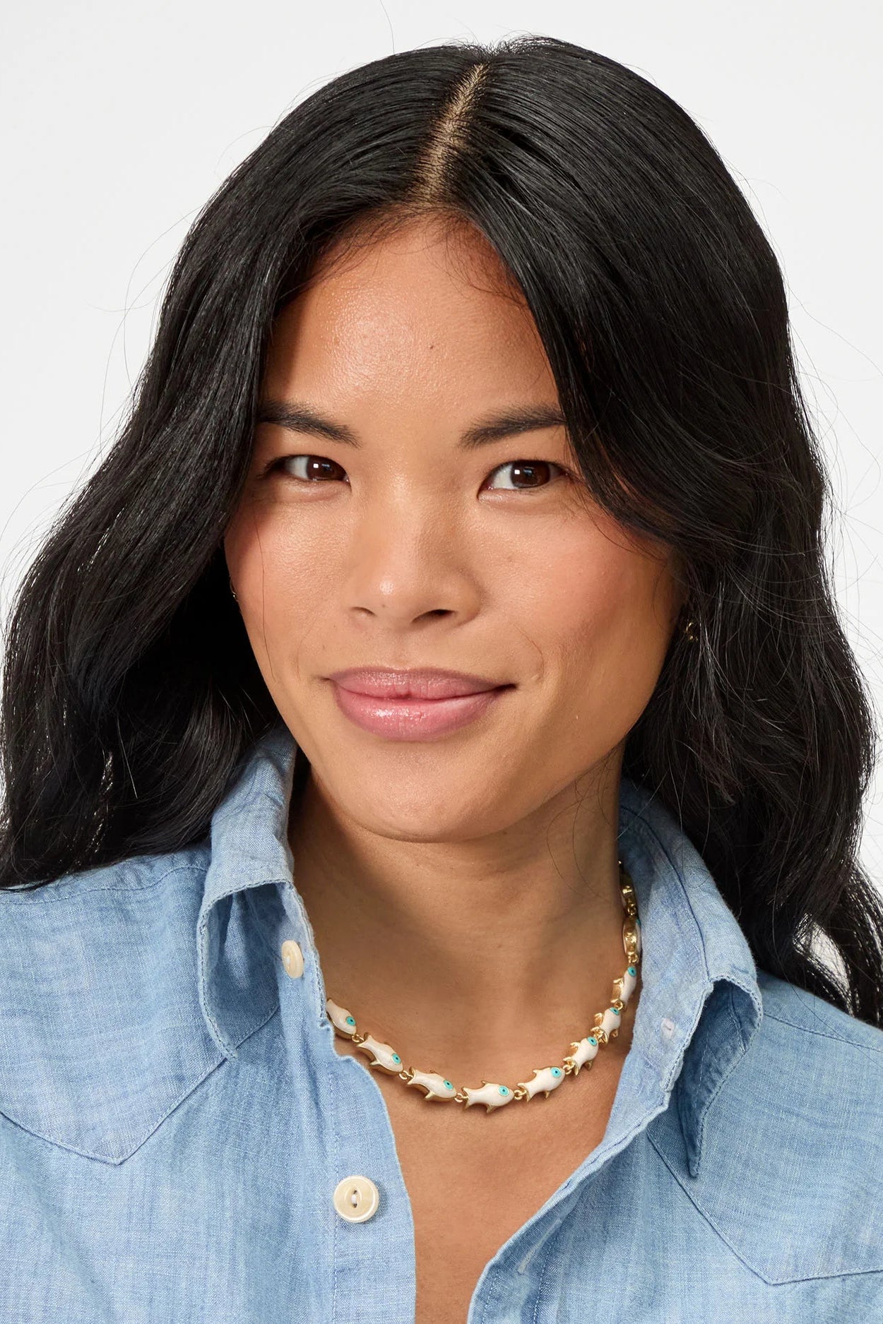 Clare V. Pearl Sardine Necklace | Shop Eleanor