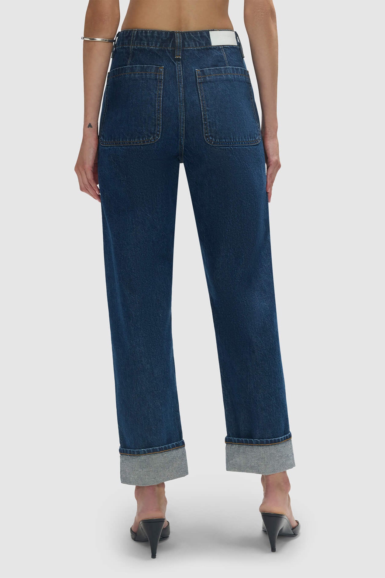 RE/DONE Bender Straight Leg Jean in Rustic Indigo Denim | Shop Eleanor - Women's Luxury Clothing Boutique in Louisville, CO