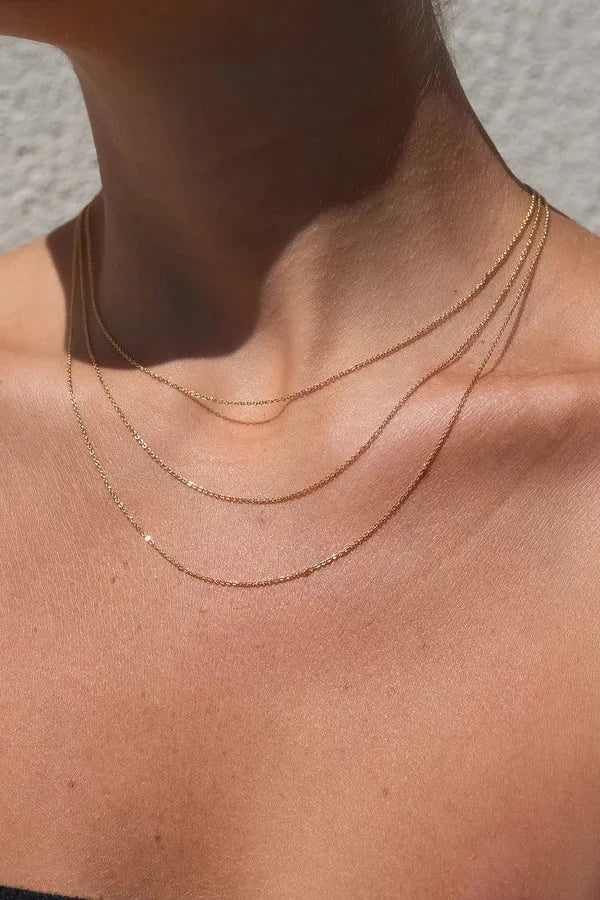 Thatch Jewelry Rae Cable Chain Gold Necklace | Shop Eleanor