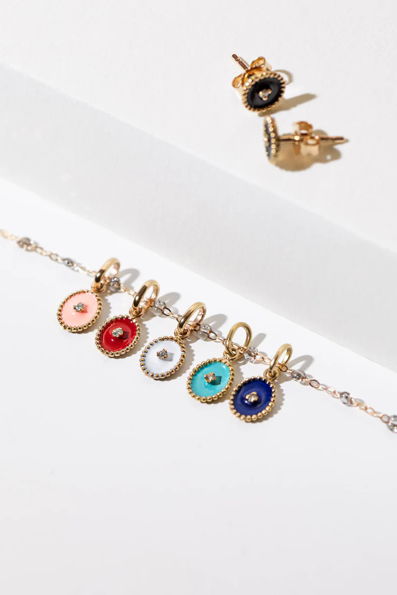 Gigi North Star Pendent in Saumon | Shop Eleanor