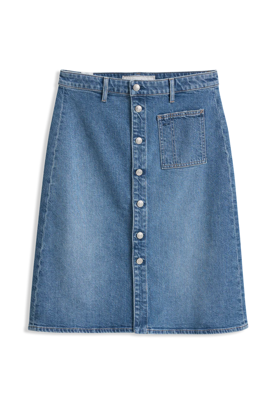 Frank & Eileen Shannon Classic Denim Skirt in 1978 | Shop Eleanor