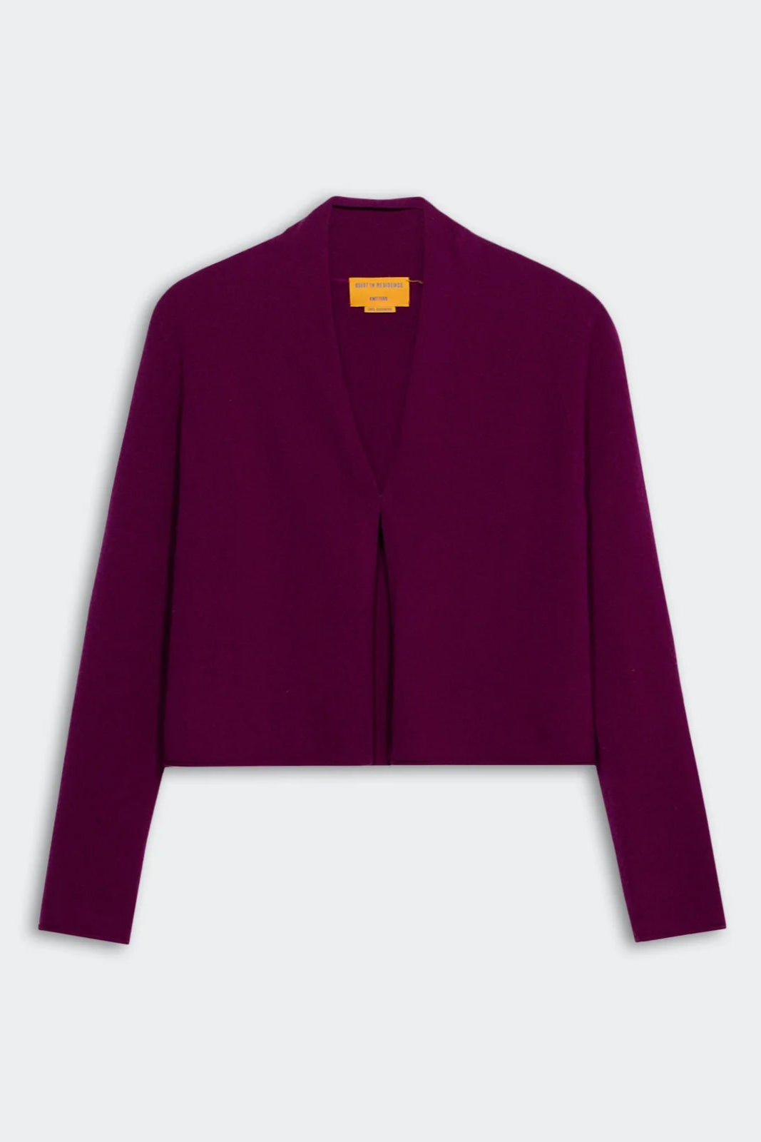 Guest in Residence Stealth Layerable Cardigan in Aubergine Purple | Shop Eleanor - Women's Designer Apparel Boutique near Denver