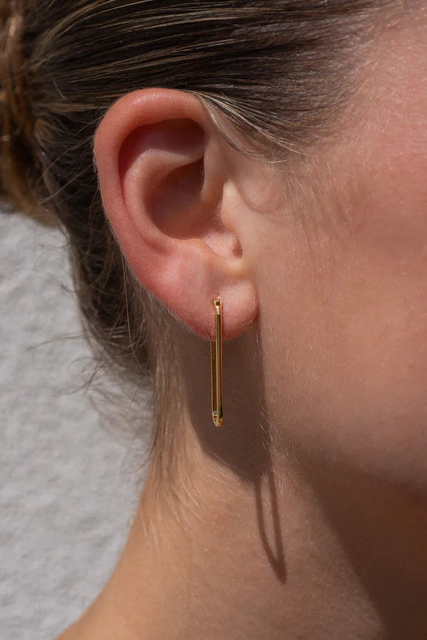 Thatch Sabrina Hoop Earrings in Gold | Shop Eleanor