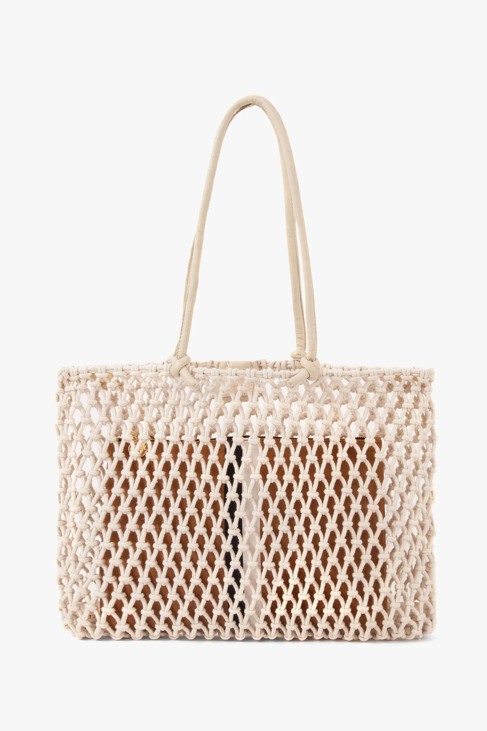 The Clare V Sandy Tote in Natural | Shop Eleanor