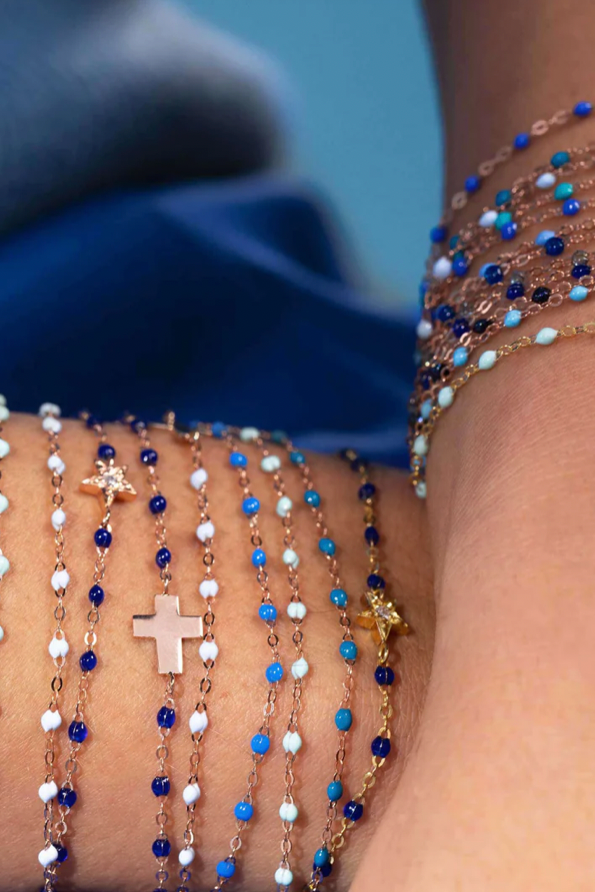 The Gigi Clozeau Classic Gigi Bracelet in Jeans | Shop Eleanor