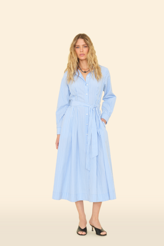 The Xírena Simona Dress in Blue | Shop Eleanor