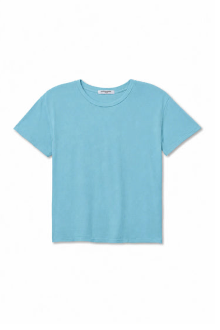 Perfect White Tee Harley in Milky Blue | Shop Eleanor
