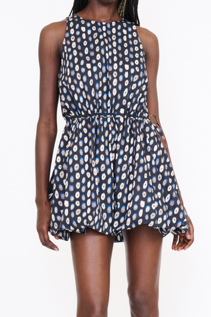 The STAUD Molly Mini Dress in Glasswork