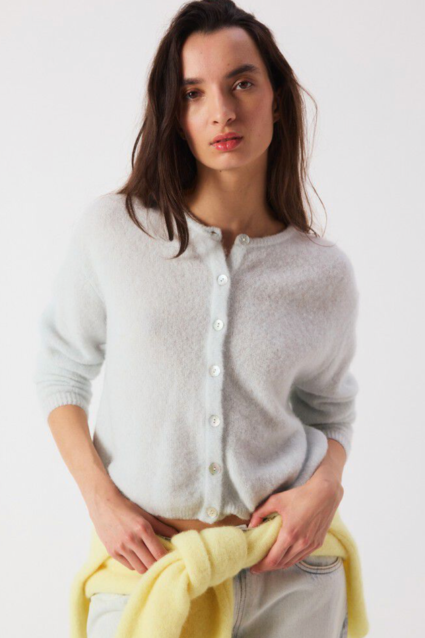 The American Vintage Vito Cardi in Frost | Shop Eleanor