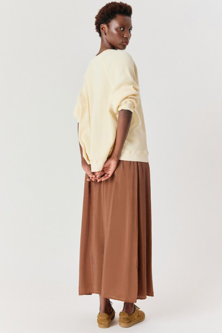 The American Vintage Renbay Skirt in Small Log | Shop Eleanor
