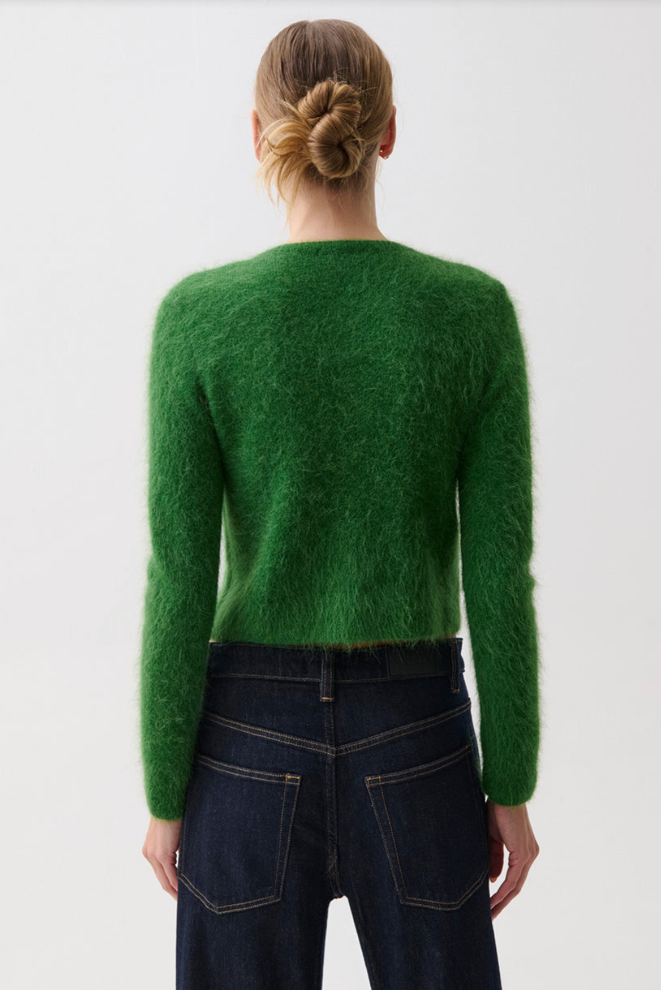 The Yara Cardigan in Moss from Pistola Denim | Shop Eleanor