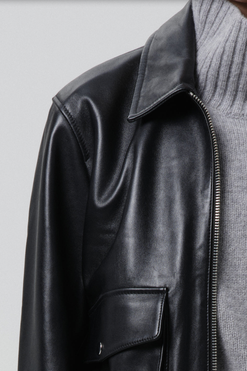 The Citizens of Humanity Zip Front Bomber Jacket | Shop Eleanor
