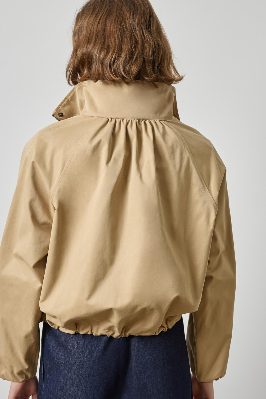 Raglan Bomber Jacket in Khaki | Shop Eleanor