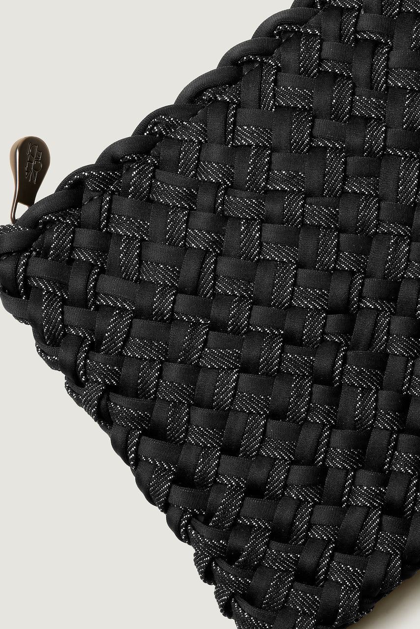 luxury woven shoulder bags