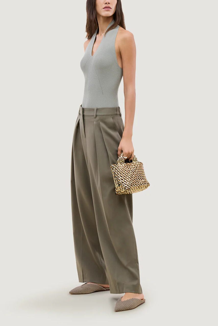 Naghedi St. Barths Petit Tote Double Weave in Metallic | Shop Eleanor