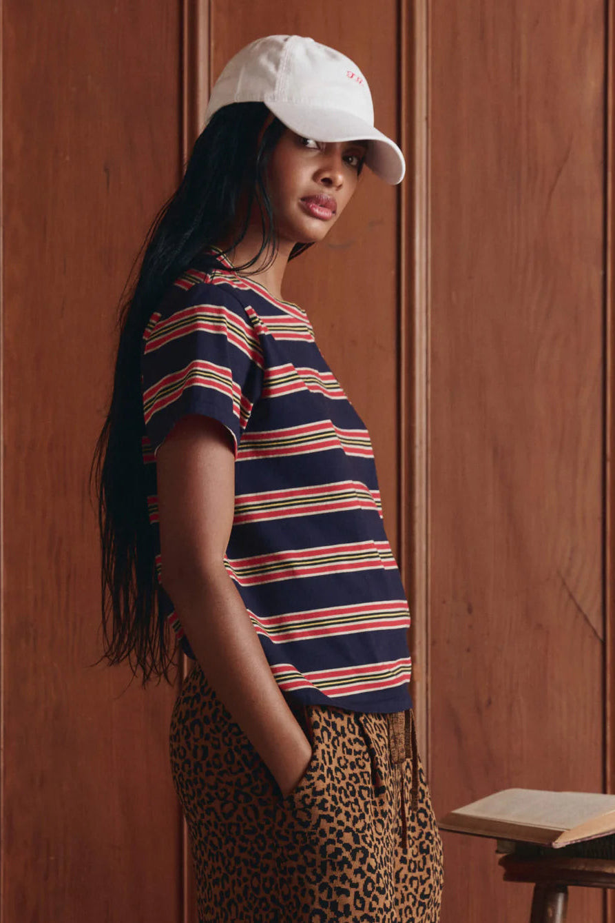 The Great The Little Tee in Scout Stripe | Shop Eleanor - Women's Luxury Basics