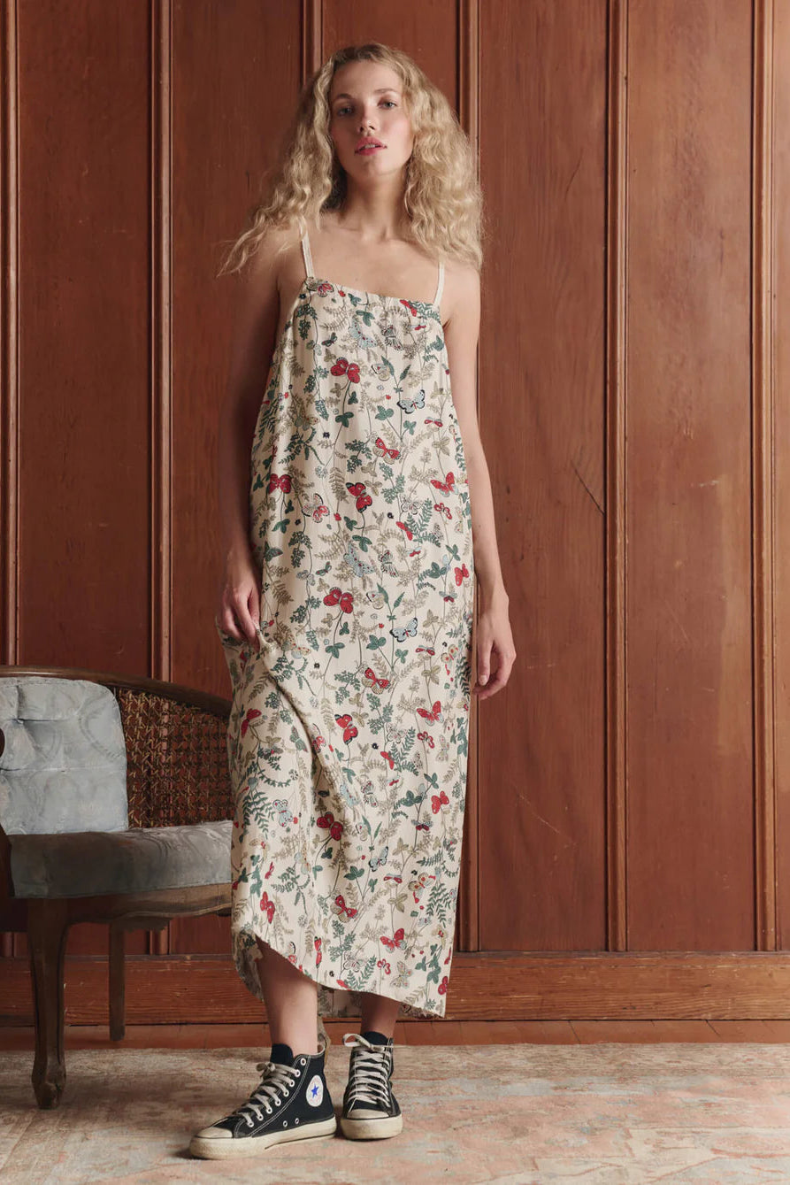 The Great Sundrift Slip Dress in Floating Butterfly | Shop Eleanor