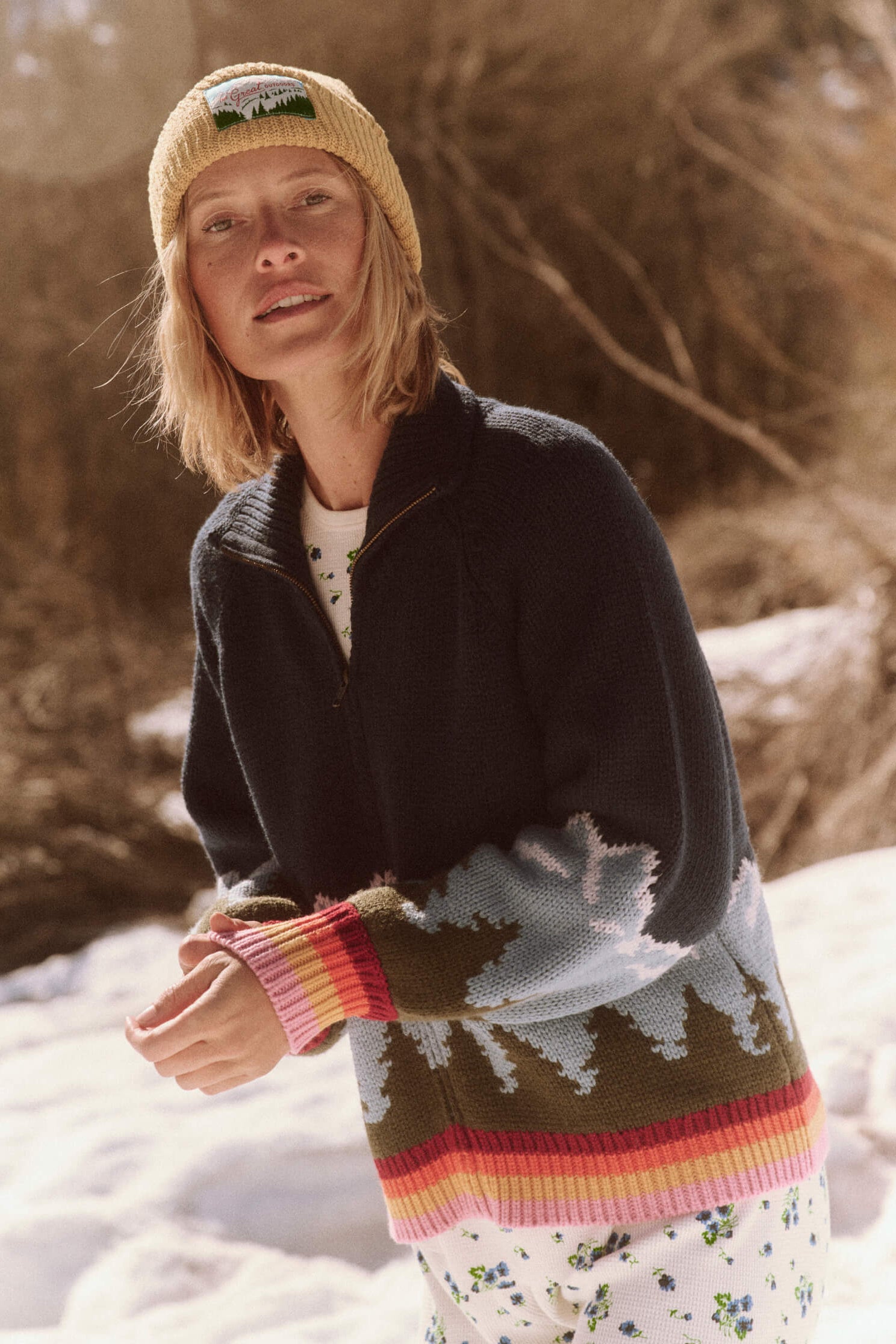 The Greta Vista Full-Zip Sweater | Shop Eleanor - Women's Designer