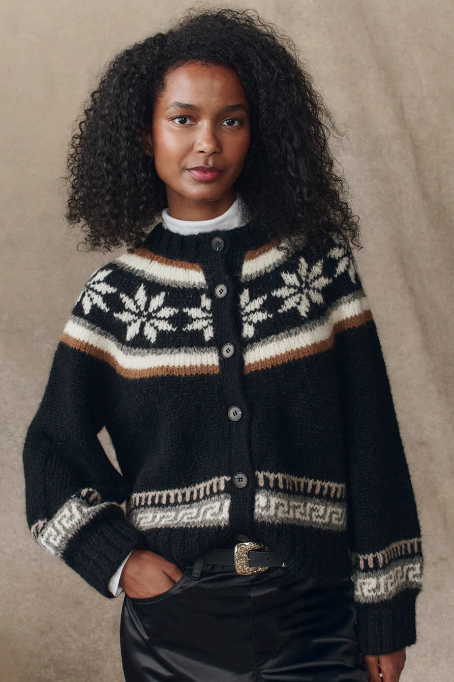 The Great Snowflake Ice Rink Cardigan | Shop Eleanor - Vintage Sweaters
