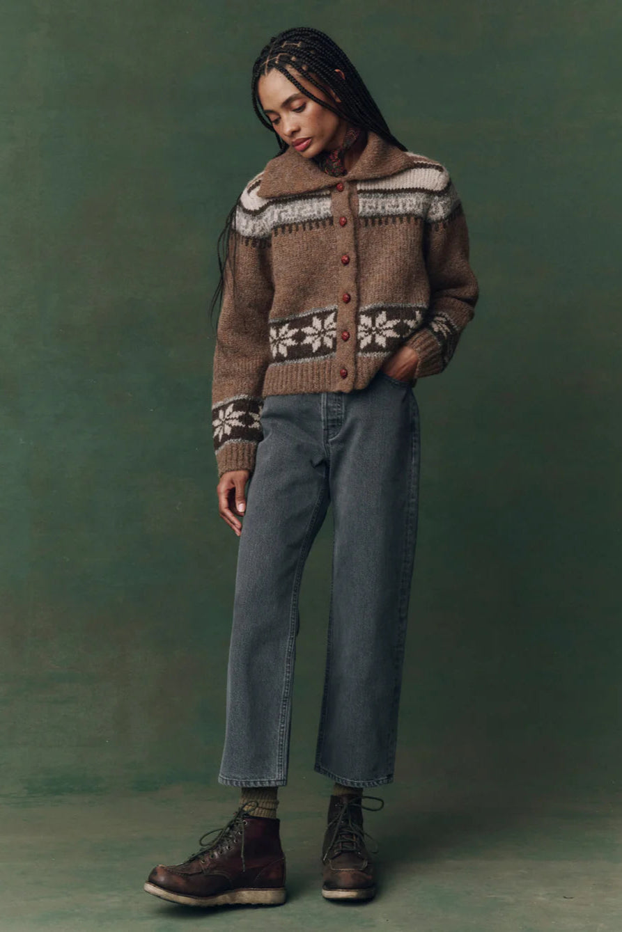 The Great Nordic Scholar Cardigan in Hickory Fair Isle | Shop Eleanor - Women's Online Designer Clothing Boutique based in Colorado