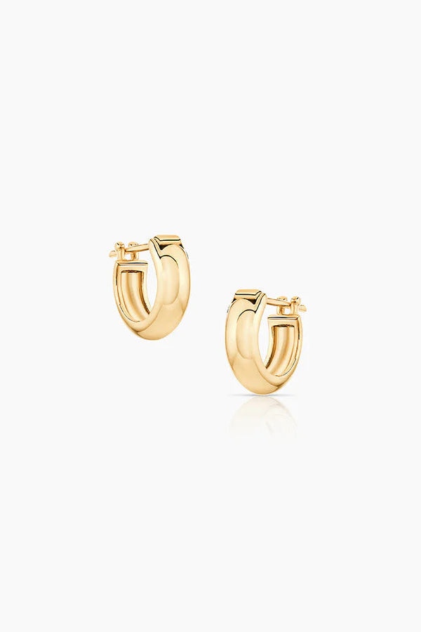 Thatch Vince Hoop Earring in 14k Plated Gold | Shop Eleanor