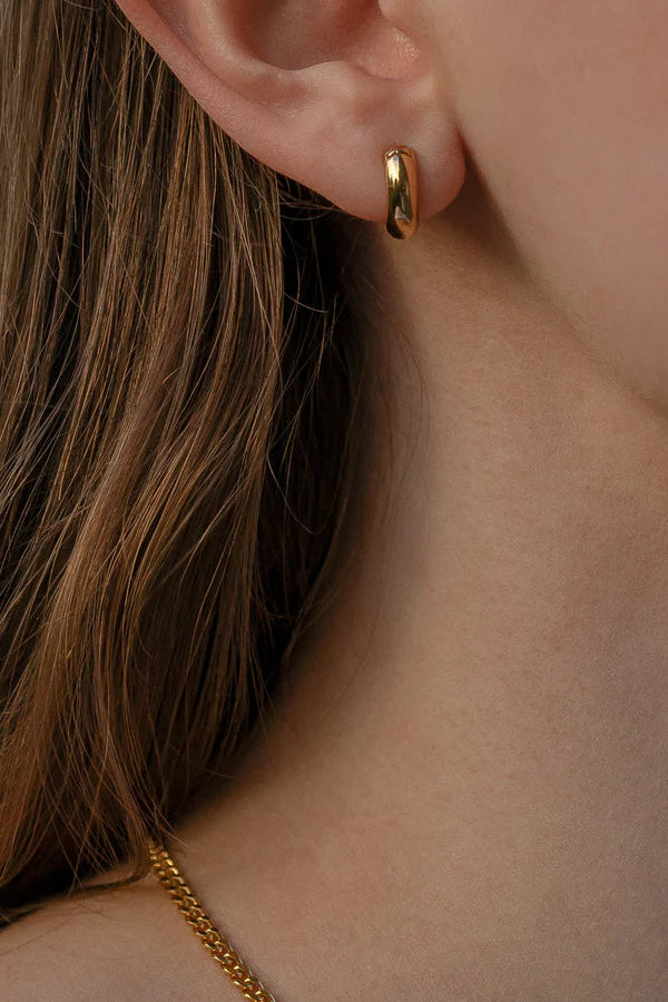 Thatch Vince Hoop Earring in 14k Plated Gold | Shop Eleanor