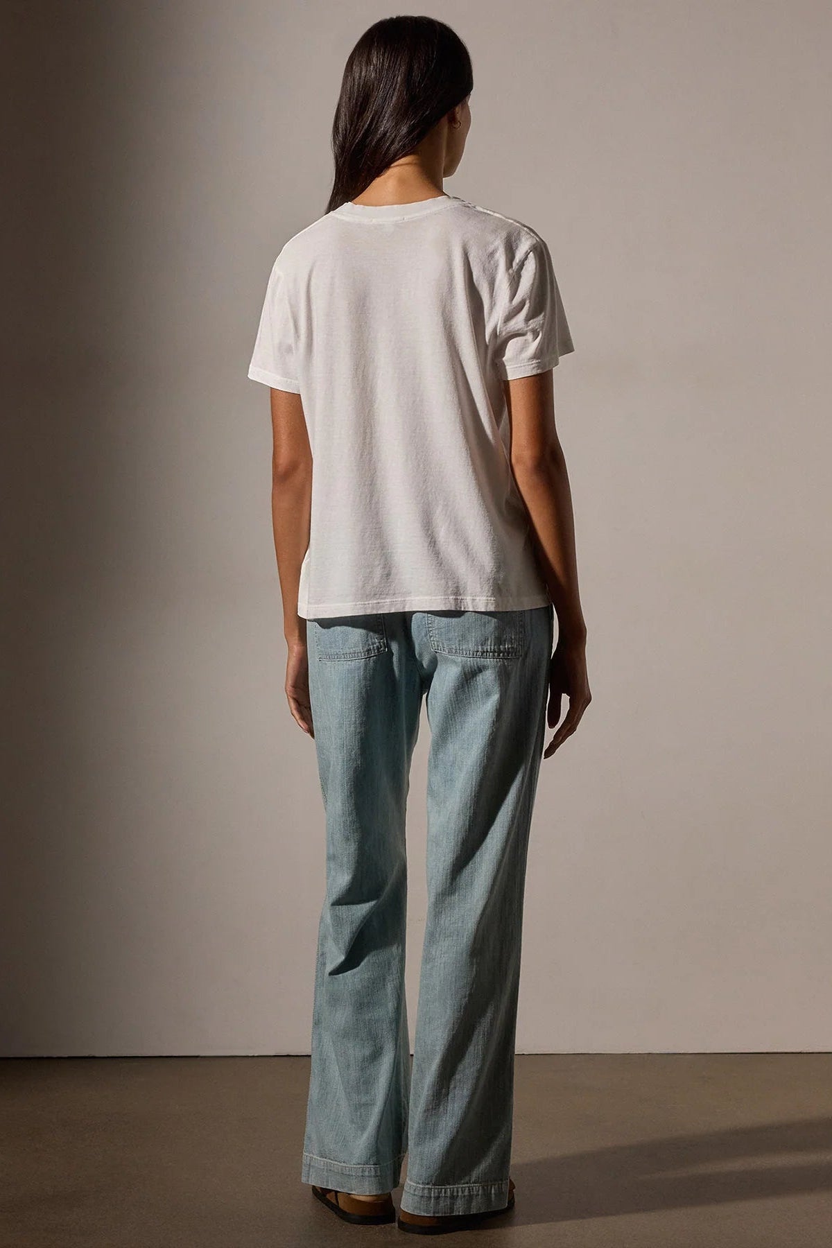 James Perse Vintage Little Boy Tee in White | Shop Eleanor