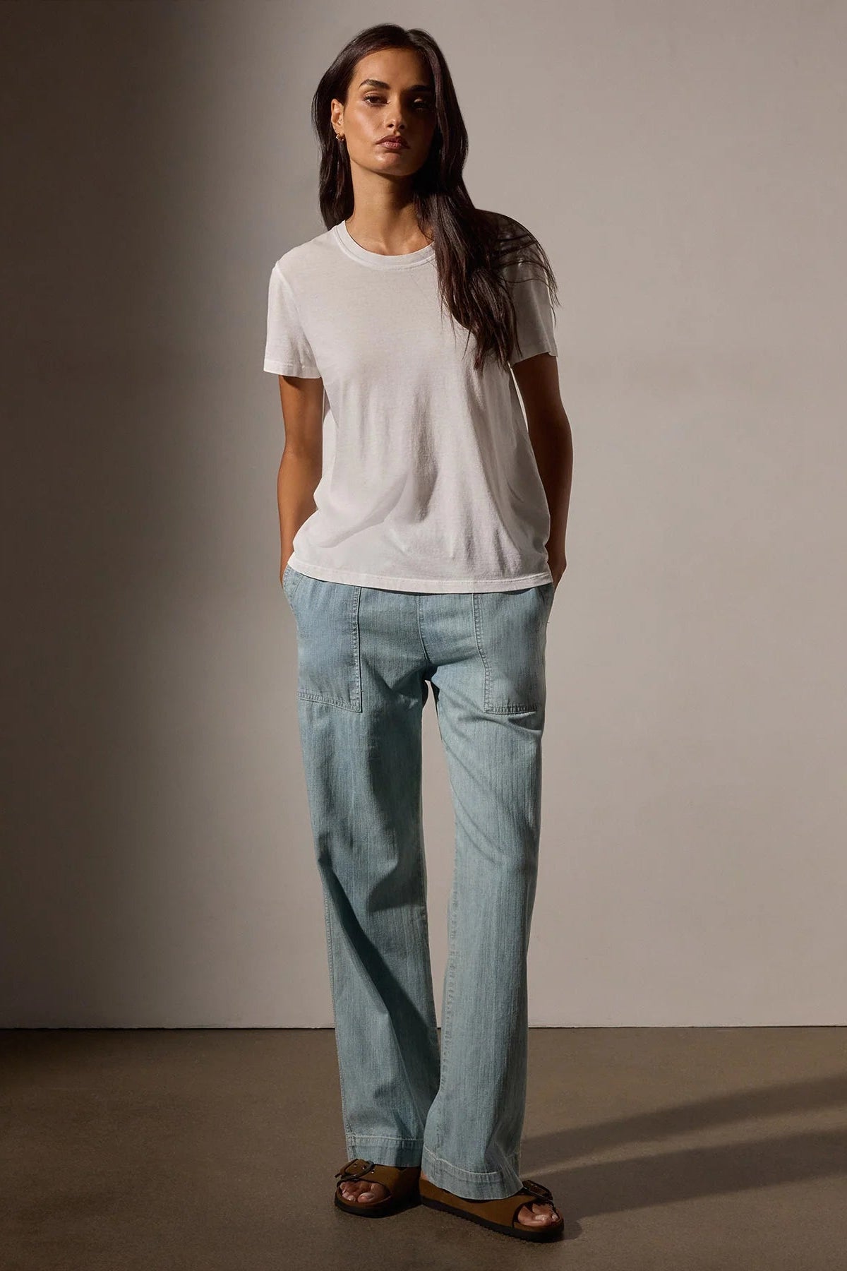 Vintage Little Boy Tee White