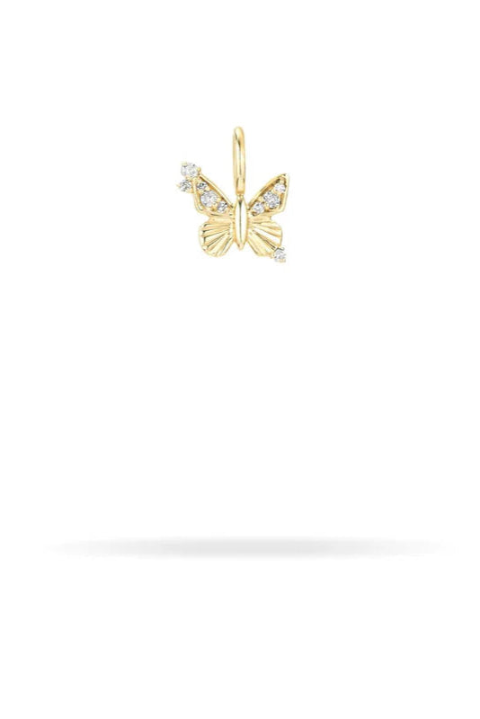 Adina Reyter Diamond Butterfly Mini Bead Charm | Shop Eleanor