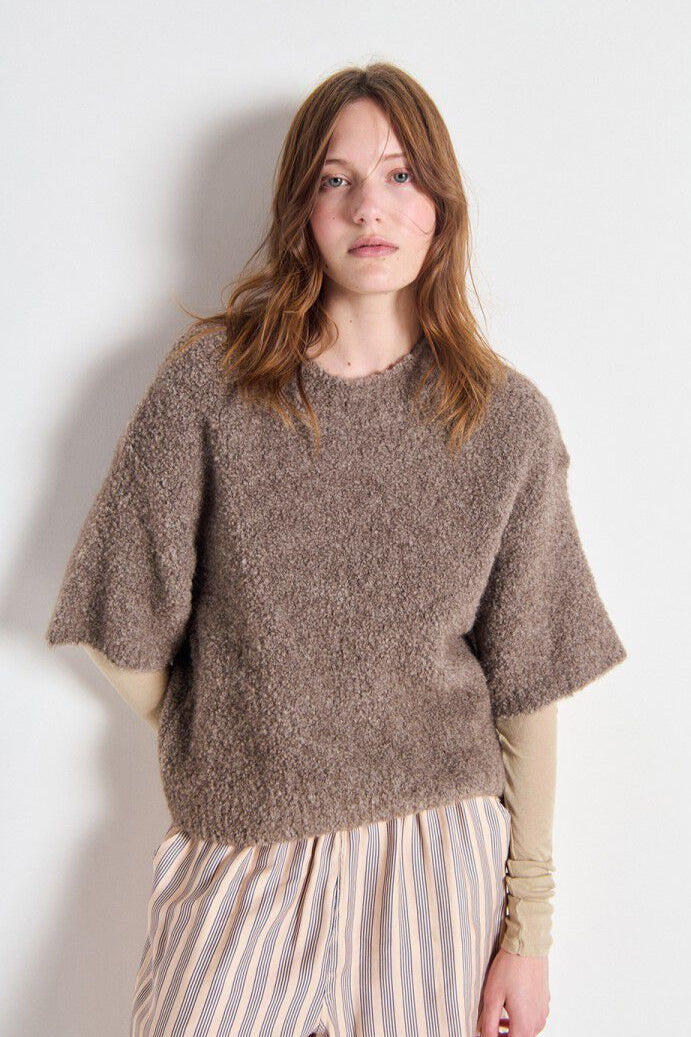 American Vintage Zolly Jumper in Taupe | Shop Eleanor - Women's Apparel