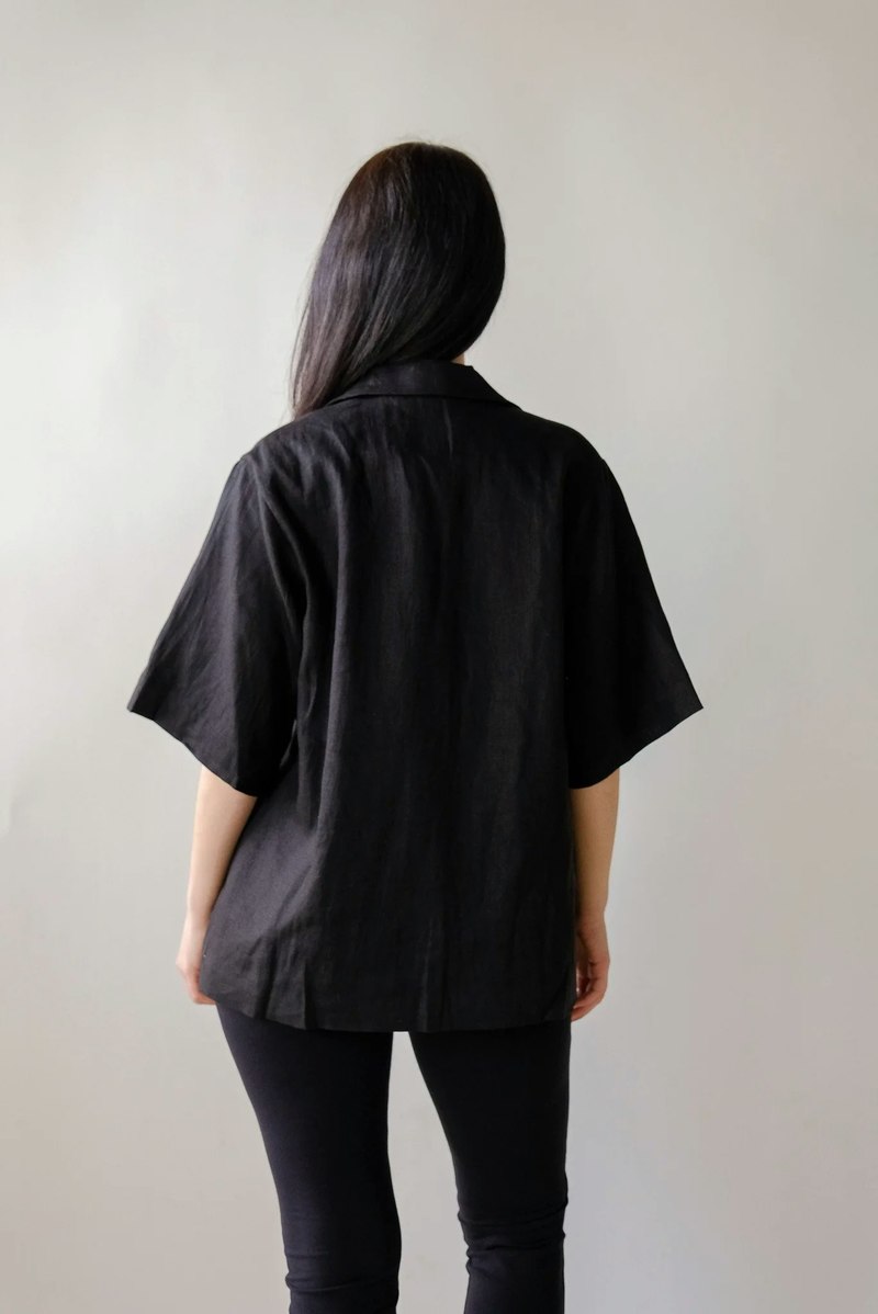 a.ren Winslet Top in Black | Shop Eleanor