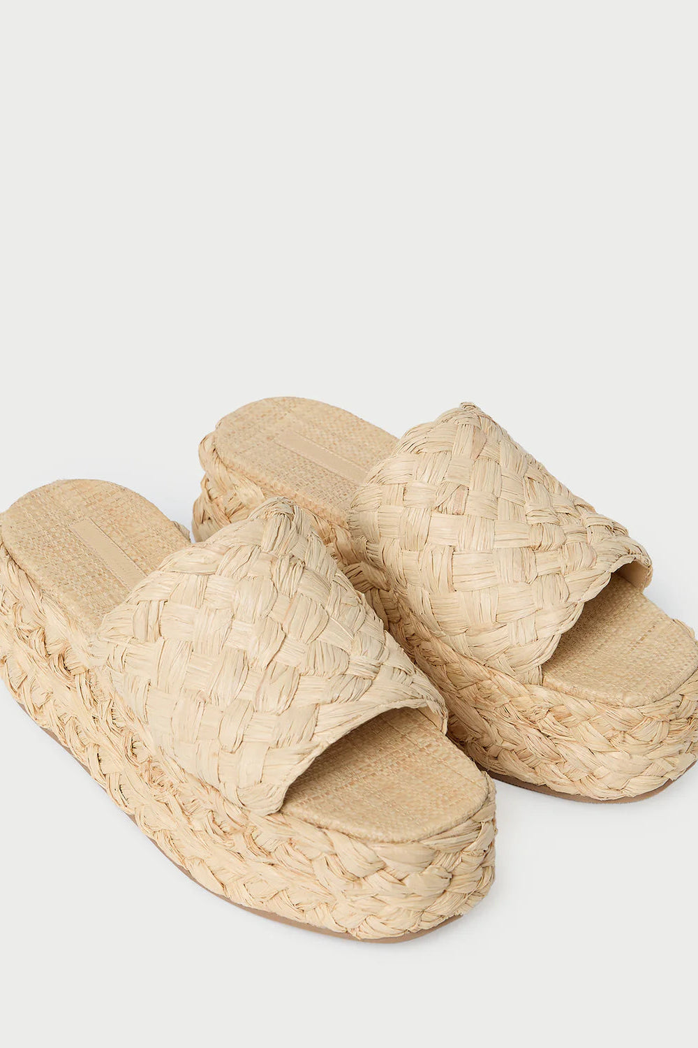 Loeffler Randall Aaron Raffia Platform Sandal | Shop Eleanor