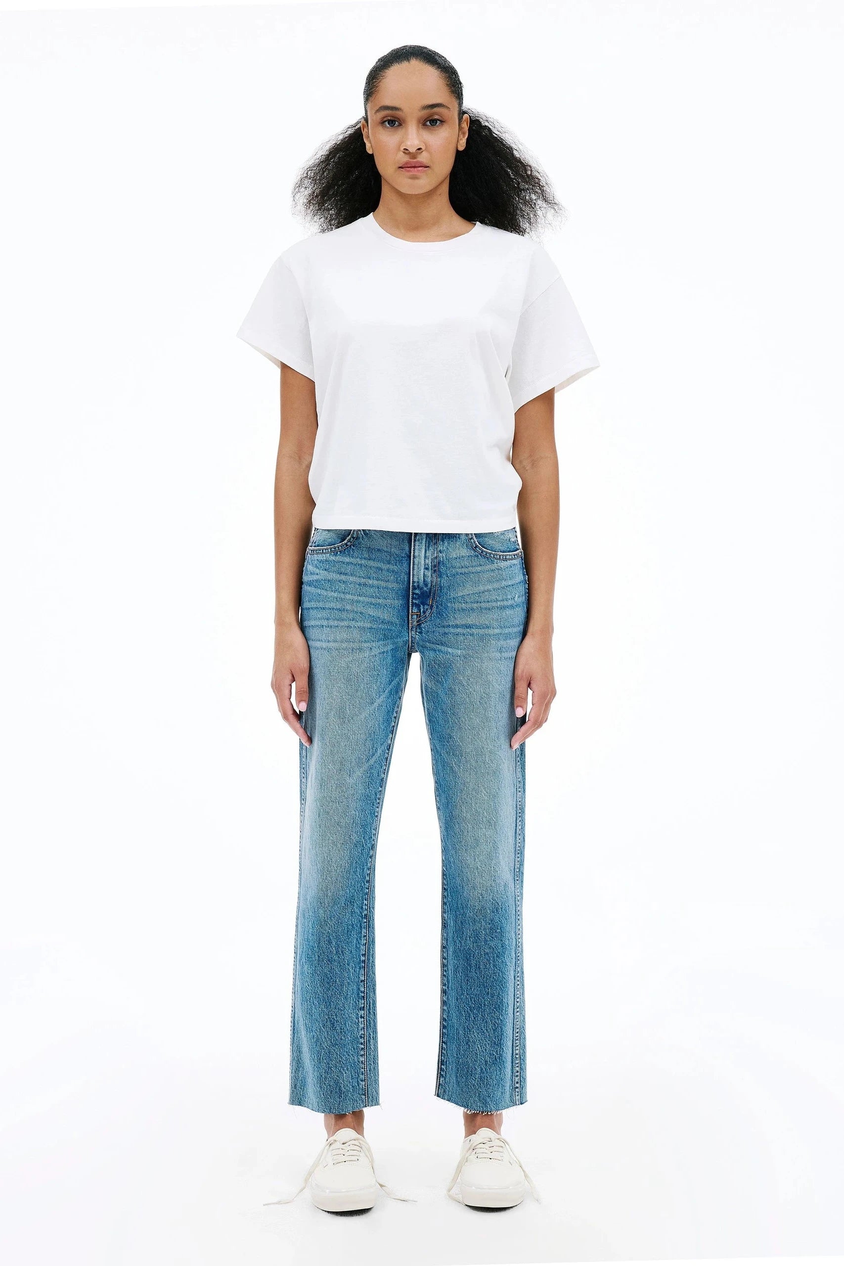 SLVRLAKE Hero Slim Fit High Rise Denim Jean | Shop Eleanor