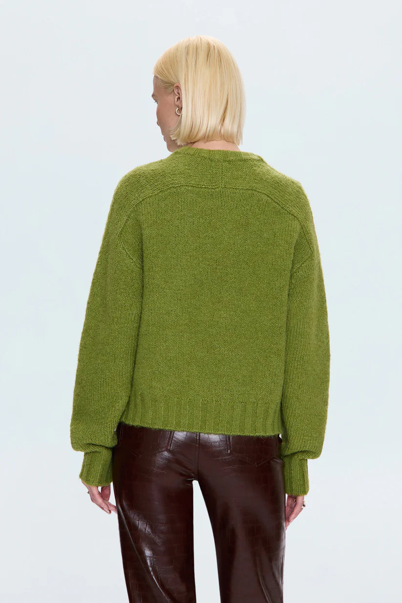 Pistola Adina Relaxed Fit Green Sweater | Shop Eleanor - Women's Designer Clothing Boutique near Denver