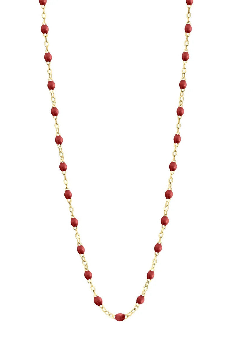 Gigi Clozeau Classic Gigi Necklace in Bordeaux - 19.7" | Shop Eleanor