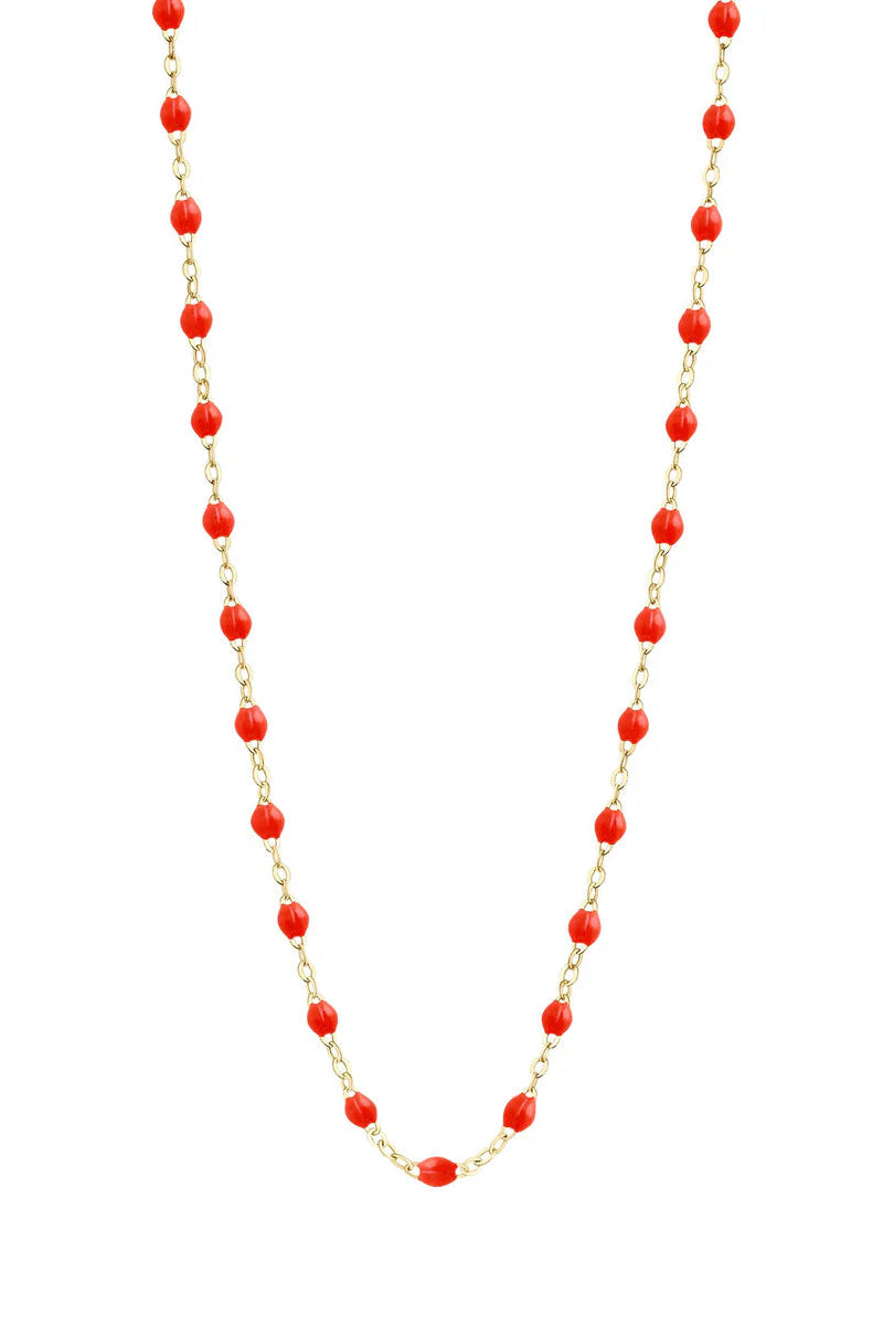Gigi Necklace 16.5" Coral